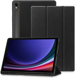 Tech-Protect SmartCase Pen Flip Cover Synthetic Leather Black (Galaxy Tab S9 FE)