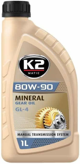 K2 Automatisches Getriebeöl Für Manuelles Getriebe 80W-90 1lt