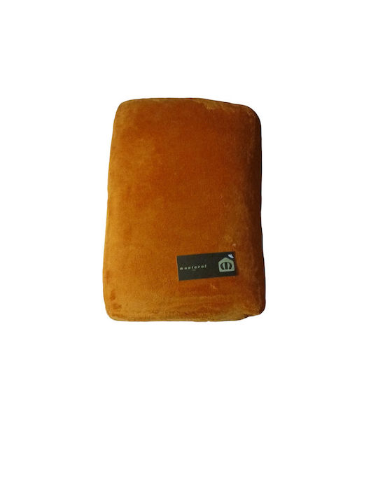 Manterol Casa Chic Colour Κουβέρτα Ισπανίας Fleece Υπέρδιπλη 230x230εκ. Πορτοκαλί