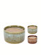 JK Home Decoration Crăciun Ceramic Lumânare 12x7cm.