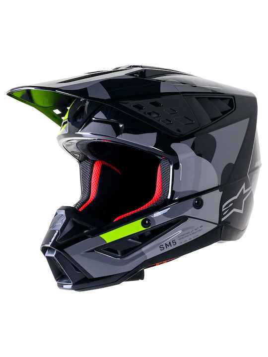 Alpinestars Supertech M5 Motocross Helmet DOT 1260gr