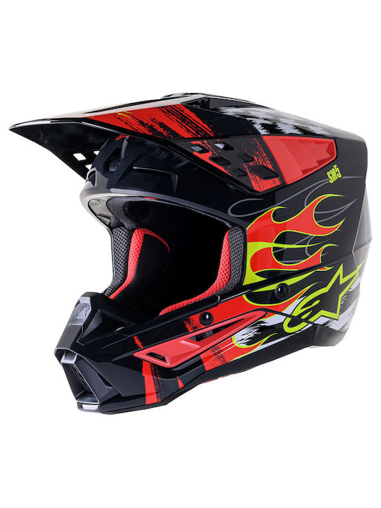 Alpinestars Supertech M5 Motorcycle Helmet Moto...