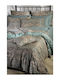 Down Town Home Сет Чаршафи 175x255см. 833 Bombay Петрол 3бр