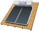 Nobel Aelios Încălzitor solar de apă 200lt Glass Double Energy 4 m² Roof Tile Selective