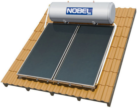 Nobel Aelios Încălzitor solar de apă 200lt Glass Double Energy 4 m² Roof Tile Selective