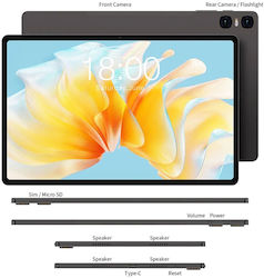 Teclast T40 Air 10.4" Tablet mit WiFi & 4G (8GB/256GB) Gray