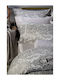 Down Town Home Sheet Sets King Size with Elastic 180x200+35cm. 834 Bombay Brown 4pcs