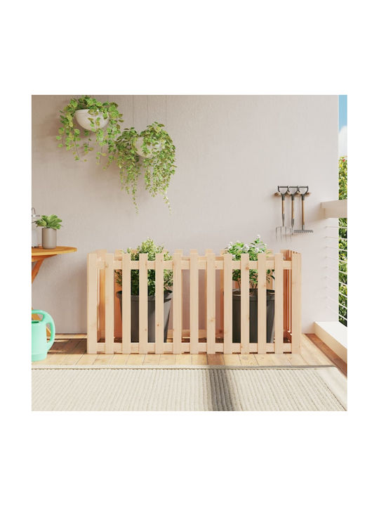 vidaXL Erhöht Blumenkasten Hölzernes Masif 150x...