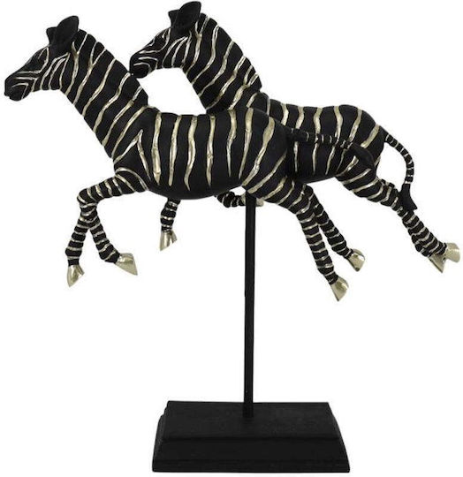 Fylliana Декоративно Животно от Полирезин 2 Zebras 34x9.5x34.5см 1бр