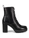 Migato Women's Ankle Boots with High Heel Black