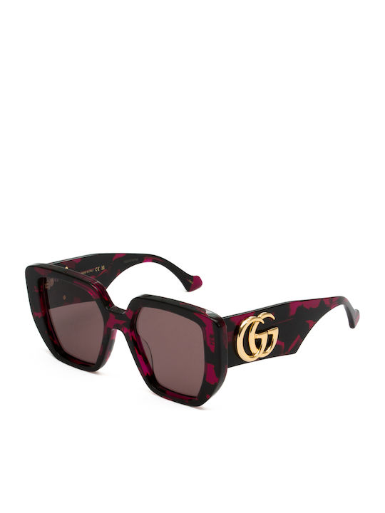 Gucci Γυναικεία Γυαλιά Ηλίου με Μπορντό Κοκκάλι...