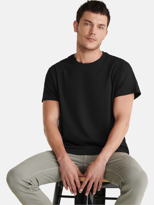 Roly Beagle Ανδρικό Διαφημιστικό T-shirt Κοντομάνικο σε Μαύρο Χρώμα Roly Beagle Ανδρικό Διαφημιστικό T-shirt Κοντομάνικο σε Μαύρο Χρώμα