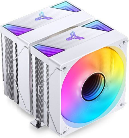 Jonsbo CR-3000 Ψύκτρα Επεξεργαστή Διπλού Ανεμιστήρα για Socket AM4/AM5/1200/115x/1700 με ARGB Φωτισμό Λευκή