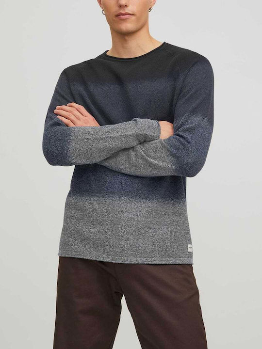 Jack & Jones Long Sleeve Sweater Navy Blazer Gr...
