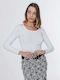 Vero Moda Women's Blouse Long Sleeve White