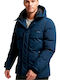 City Winter Jacket Parka Blue