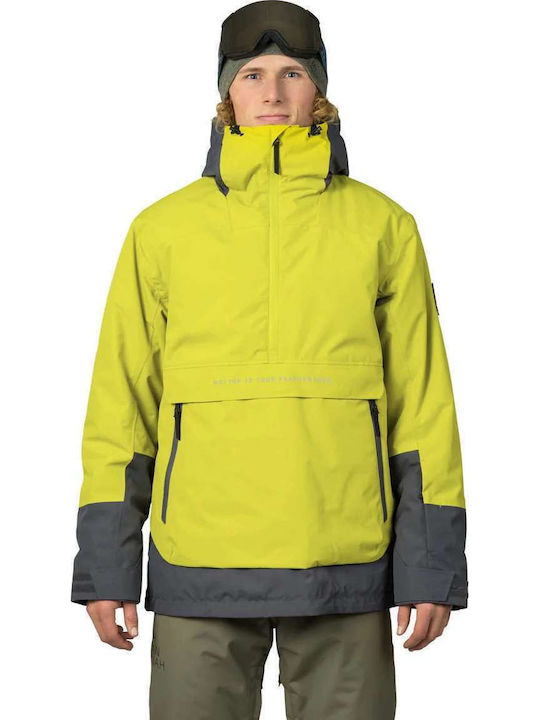 Hannah Patty Fd 10036011HHX01 Ανδρικό Μπουφάν για Σκι & Snowboard Κίτρινο