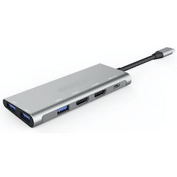Cablexpert USB-A Docking Station 4K PD Ethernet Cablexpert USB-A Docking Station 4K PD Ethernet