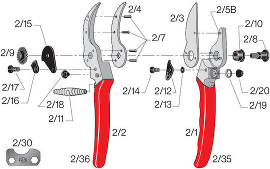 Felco FELC22 Ψαλίδι Κλάδου 84cm για Κλαδιά έως 45mm