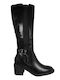 Alta Moda Women's Boots with Zipper Black