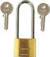 Assa Abloy Bronze Vorhängeschloss Verlängert mit Schlüssel 50mm 1Stück