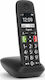 Gigaset E290 Cordless Phone with Greek Menu Black