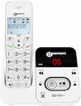 Geemarc Amplidect Cordless Phone White