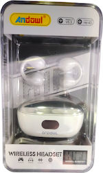 Andowl Q-BQ101 In-ear Bluetooth Handsfree Ακουσ...