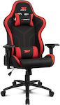 Drift DR110BR Artificial Leather Gaming Chair with Adjustable Arms Black / Red