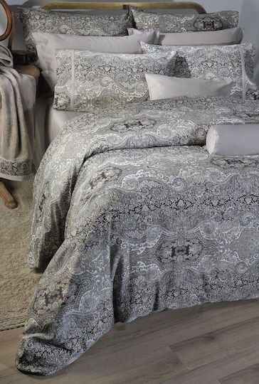 Down Town Home 834 Bombay Set Paturi Υπέρδιπλο Maro 235x250cm 3bucăți