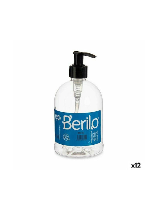 Berilo Dispenser Plastic Black 500ml