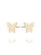 ecarla Earrings Gold Plated