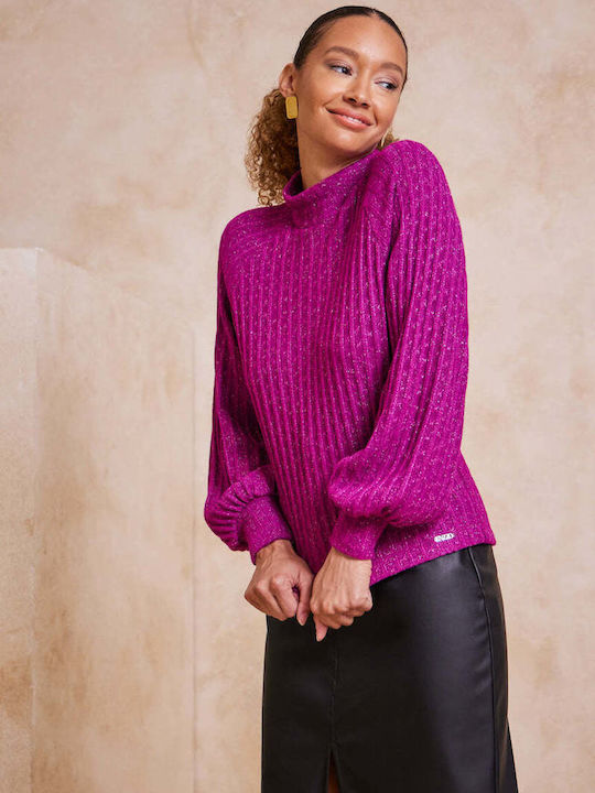 Fuchsia pullover women's shop