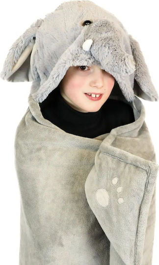Noxxiez Blanket Gray 130x110cm