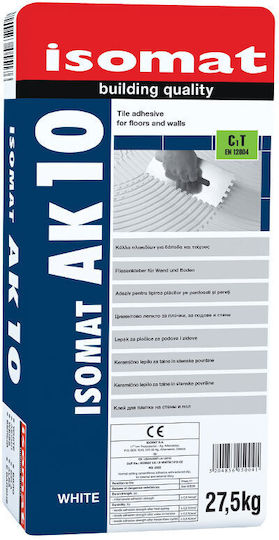 Isomat Κόλλα Πλακιδίων Λευκή 27.5kg