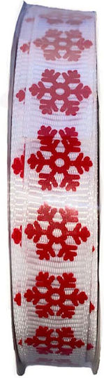 Clairefontaine Christmas Ribbon White 500x1.5cm 1pc