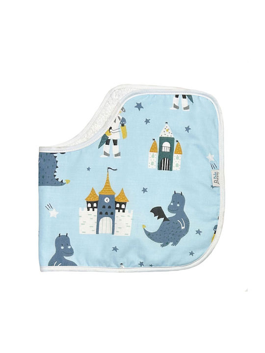 Bunny Bebe Shoulder Burp Cloth Knight sky blue ...