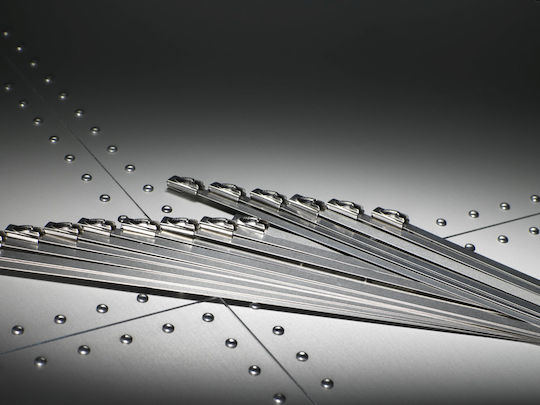 Elematic Legături Cablu Din Plastic X127mm În Culoare Neagră 100 Buc 6701