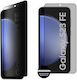 Idol 1991 9h 0.3mm Privacy Full Face Tempered Glass Negru (Galaxy S23 FE)