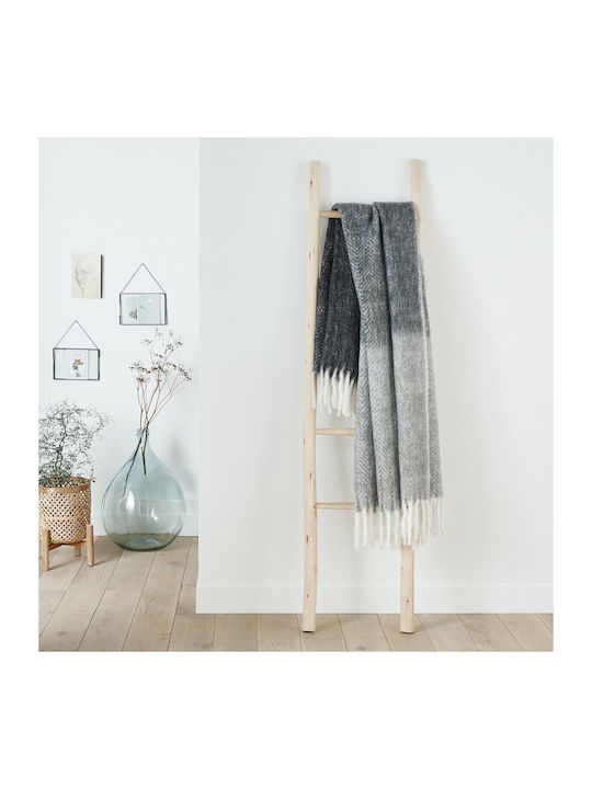 La Redoute Interieurs Decken & Couchdecken Sesselüberwurf 170x130cm Grau