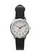 Timex Easy Reader Men's Watch 25mm Battery with Black Leather Strap