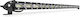 AMiO Waterproof Headlights Car in Bar Shape LED Universal 9 - 36V 378W 2.7cm 1pcs
