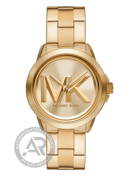 Michael Kors Bryn Women's Watch with Gold Metal Bracelet