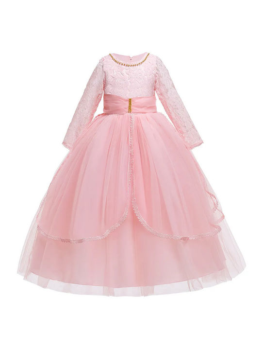 TakTakBaby Rochie pentru Copii Din Tulle Soft Pink