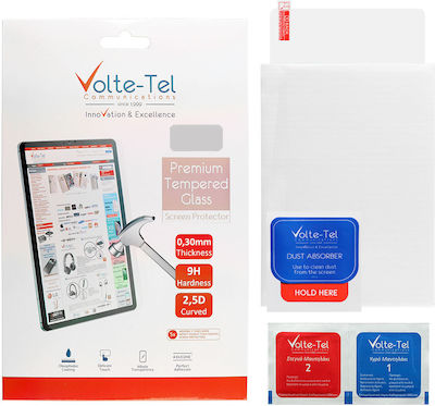 Volte-Tel 9h 2.5D 0.3mm Tempered Glass (Samsung X610 Tab S9 FE Plus / X616 Tab S9 FE Plus 5G)