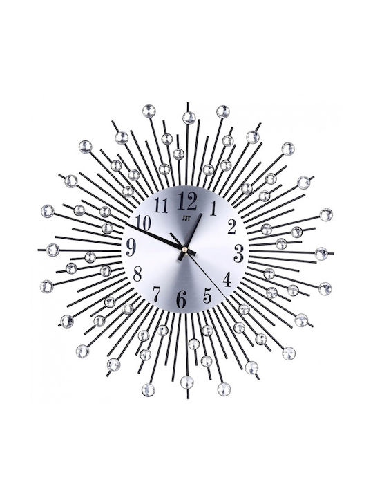 Wall Clock Metallic Gold