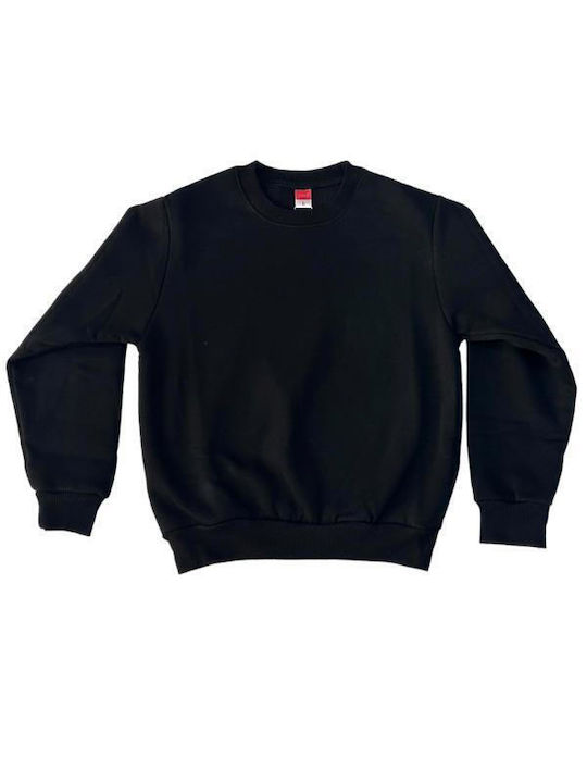 Joyce Fleece Kinder Sweatshirt Μαύρο