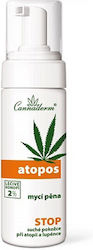 Cannaderm Atopos Foam Cleansing Face 180ml