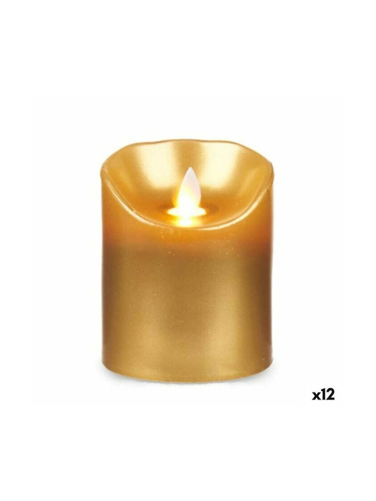 Acorde Decorative Lamp Wax Polish LED Battery Gold