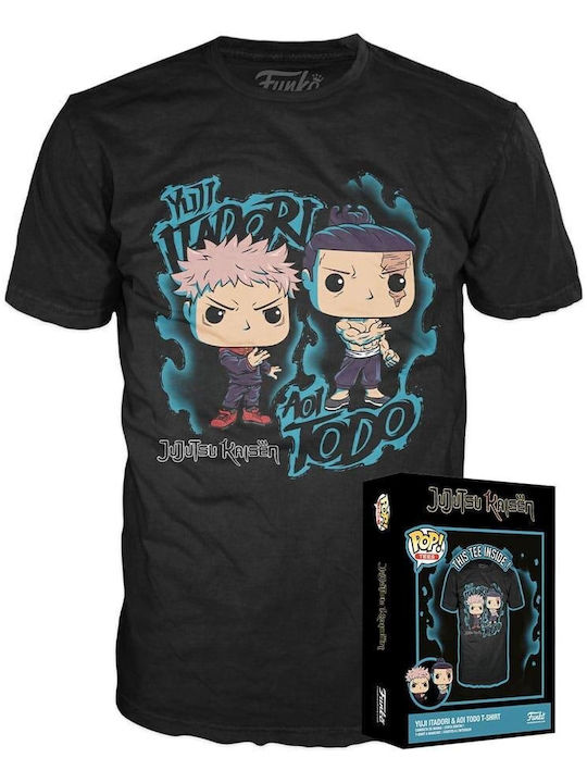 Funko Pop! Tees Animation: Jujutsu Kaisen - Yuji and Aoi (M) - (Männlich) Gekästelt (L)